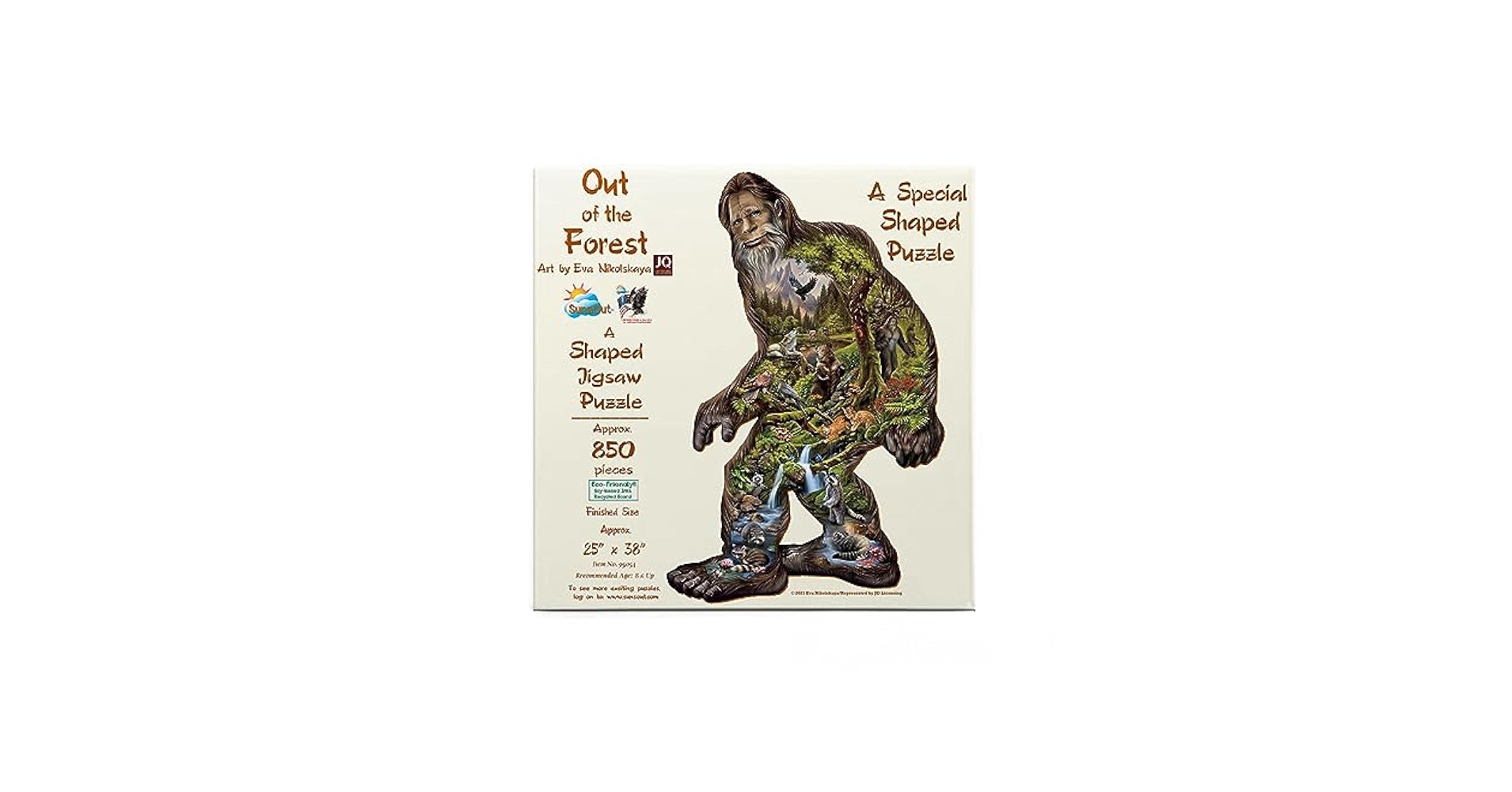 Jigsaw Puzzle Korpokkur in the Forest　③ MURAKAMI TAKASHI kaikai kiki Korpokkur in the Forest Jigsaw